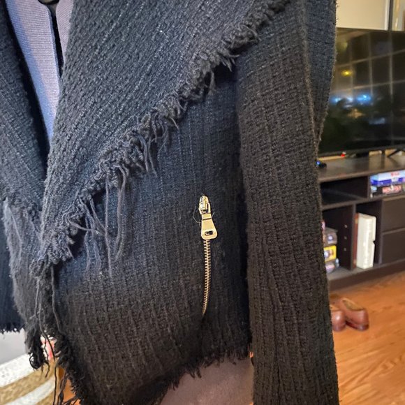 Zara knit moto jacket - Picture 4 of 4